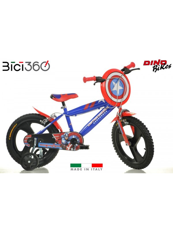 Captain America 16" boy bike