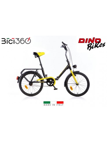 Bicicletta Folding 321-04  Colore Nero/Giallo
