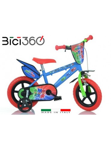 Bicicletta Dino Bikes PJMasks 10 Pollici