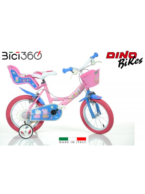 bicicletta 10 peppa pig