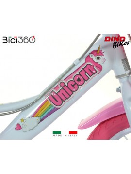 Bicicletta Unicorno 14" bambina