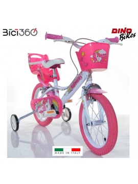 Bicicletta Unicorno 16" bambina